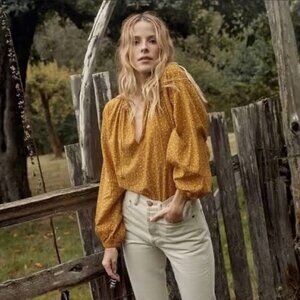 Doen Justine Top Sunsoaked Foothills Floral